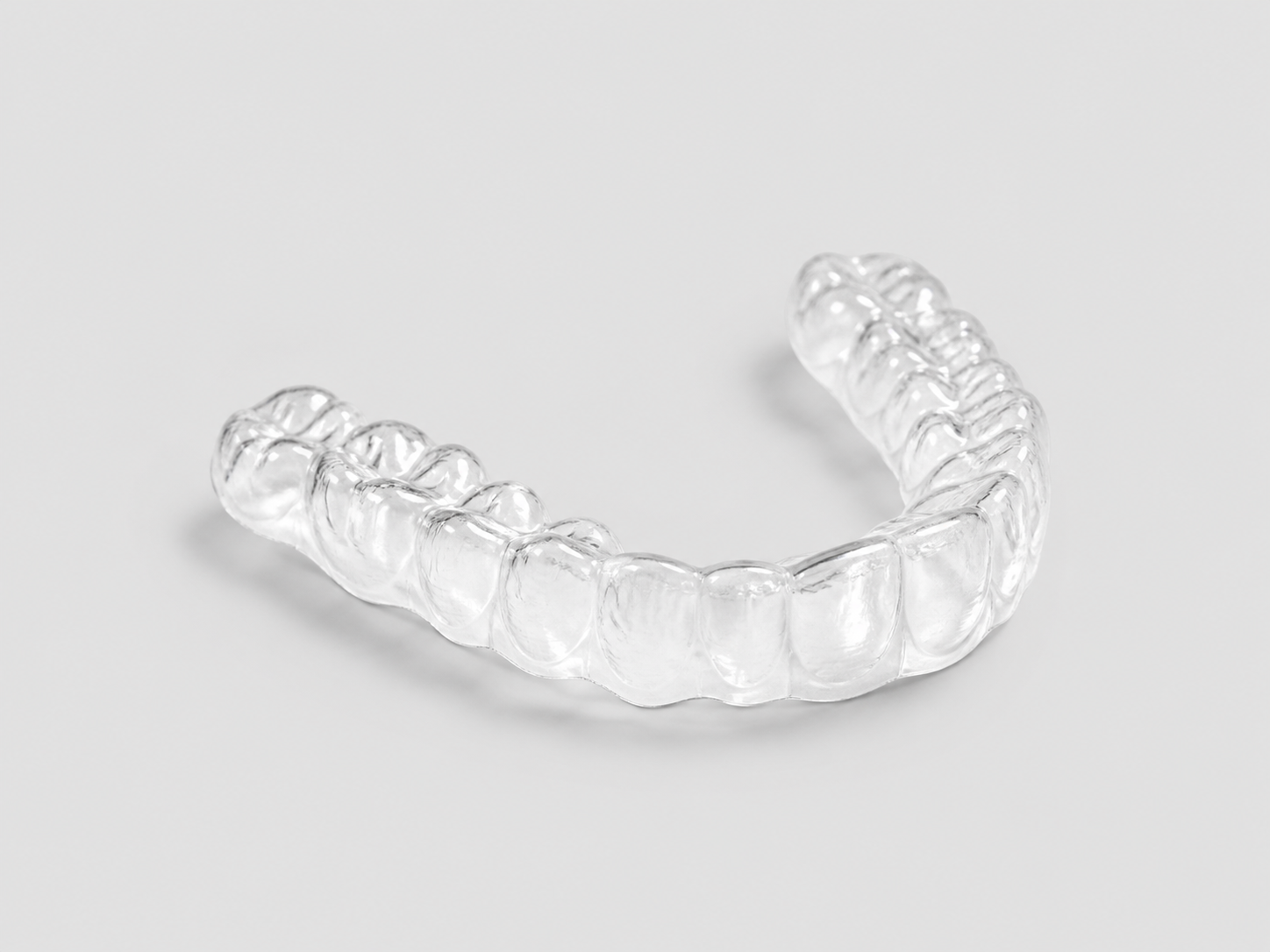 Gouttière orthodontique transparente